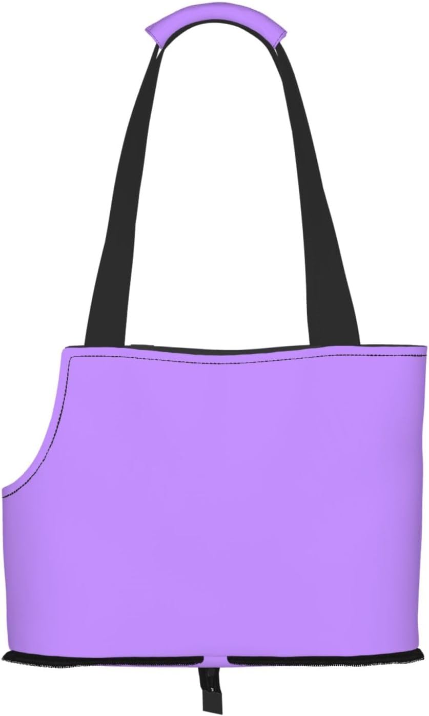 Light Purple Dog Purse Carrier,Pet Tote Bag, Bag for Small Dogs Cats Puppy