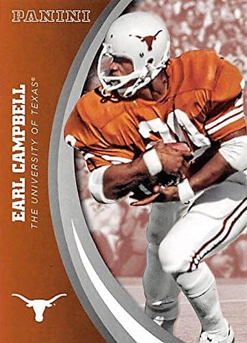 Earl Campbell football card (Texas Longhorns) 2015 Panini Team Collection #20
