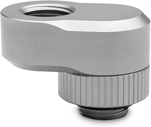 EKWB EK-Quantum - Adaptador giratorio de par de torsión, 0.551in, titanio satinado