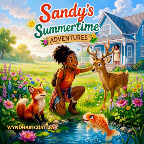 『Sandy's Summertime Adventures』のカバーアート