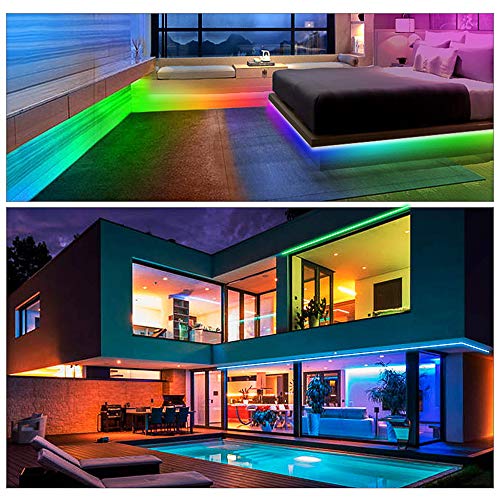 LED Strip Lights with Music SyncChase Effect, Dream Color Music lights