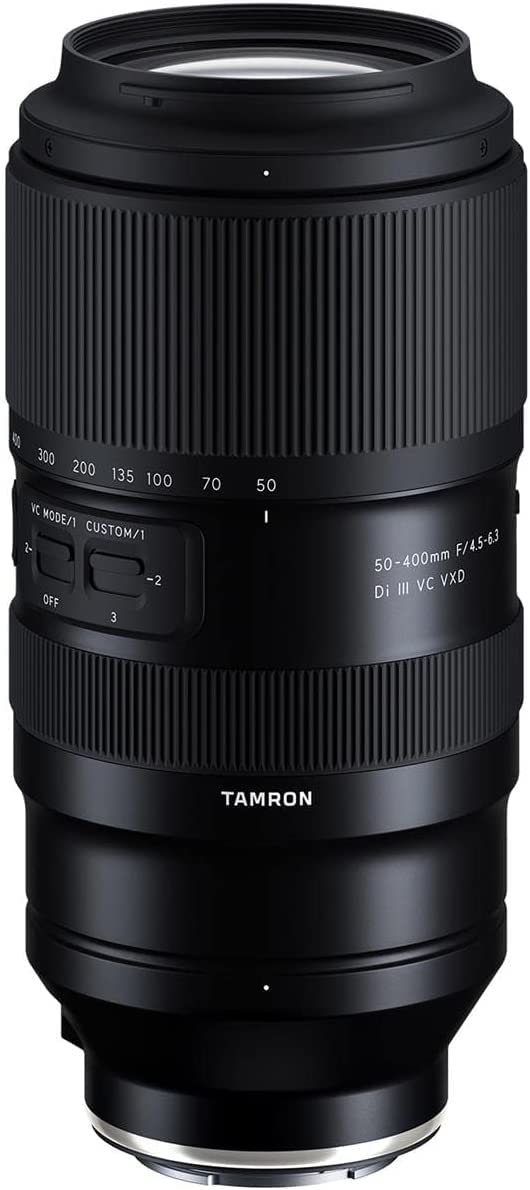 【超美品】TAMRON50-400mmF/4.5-6.3Di IIIVC VXD Tamron Lente VC VXD 50-400 mm f/4.5-6.3 Di III para câmeras Sony