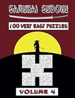 Samurai Sudoku Very Easy Volume 4: 100 Very Easy Samurai Sudoku Puzzles 1975951638 Book Cover