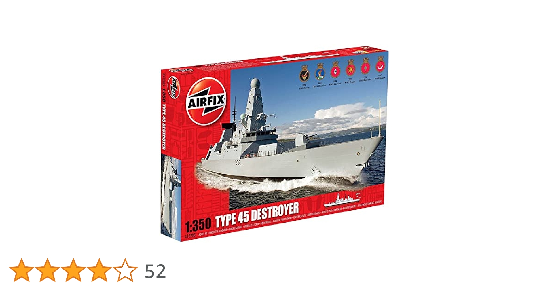 (未使用･未開封品)　トランペッター 1/350 イギリス海軍 45型駆逐艦 HMSデアリング 04550 プラモデル vf3p617 Amazon | トランペッター 1/350 イギリス海軍 45型駆逐艦 HMS