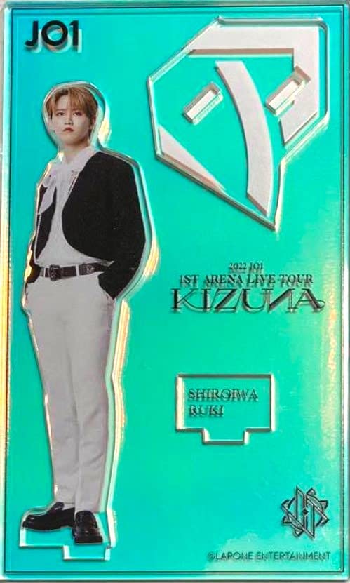 JO1 白岩瑠姫 アクリルスタンド 木製台座アクリルスタンド 白岩瑠姫 – JO1 GOODS STORE