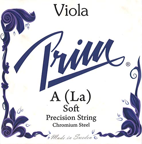Cordes pour alto Prim Steel Strings A acier chromé tension Soft pour musicien