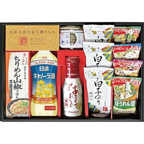 味香門和膳(みかどわぜん) 九州版 MKD-30KA 香典返し 御供 粗供養 詰め合わせ ギフト プレゼント 割引 景品 品物 新築祝い 結婚内祝い 出産内祝い ご挨拶 引っ越し 引越し 内祝い