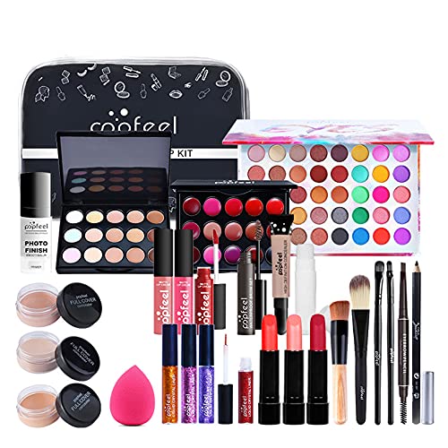 Kit maquillage femme professionnel MKNZOME avec fard à paupières pour vos sorties