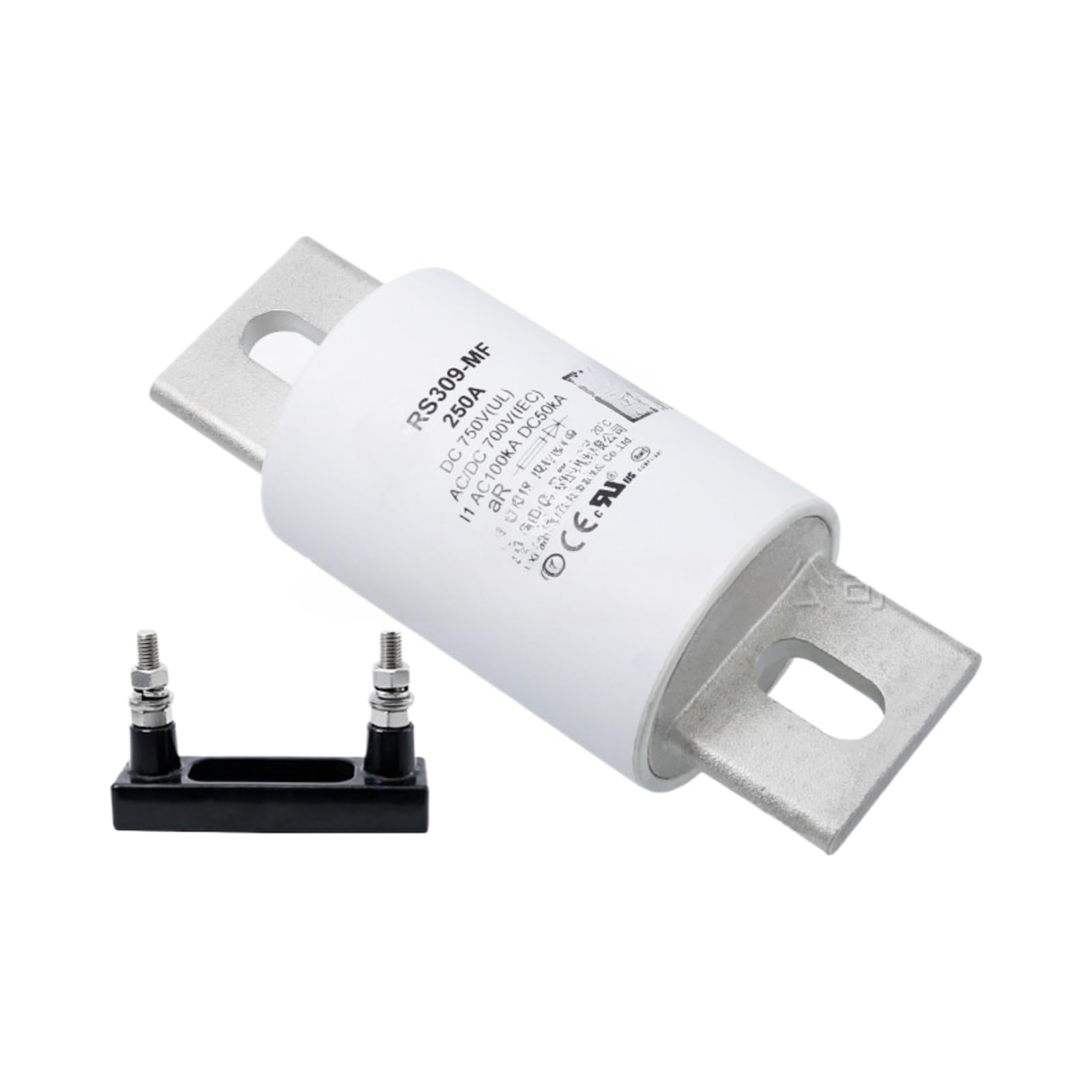 Fusible charge pile RS309-MF coupure haute performance 750V DC 400A - 5
