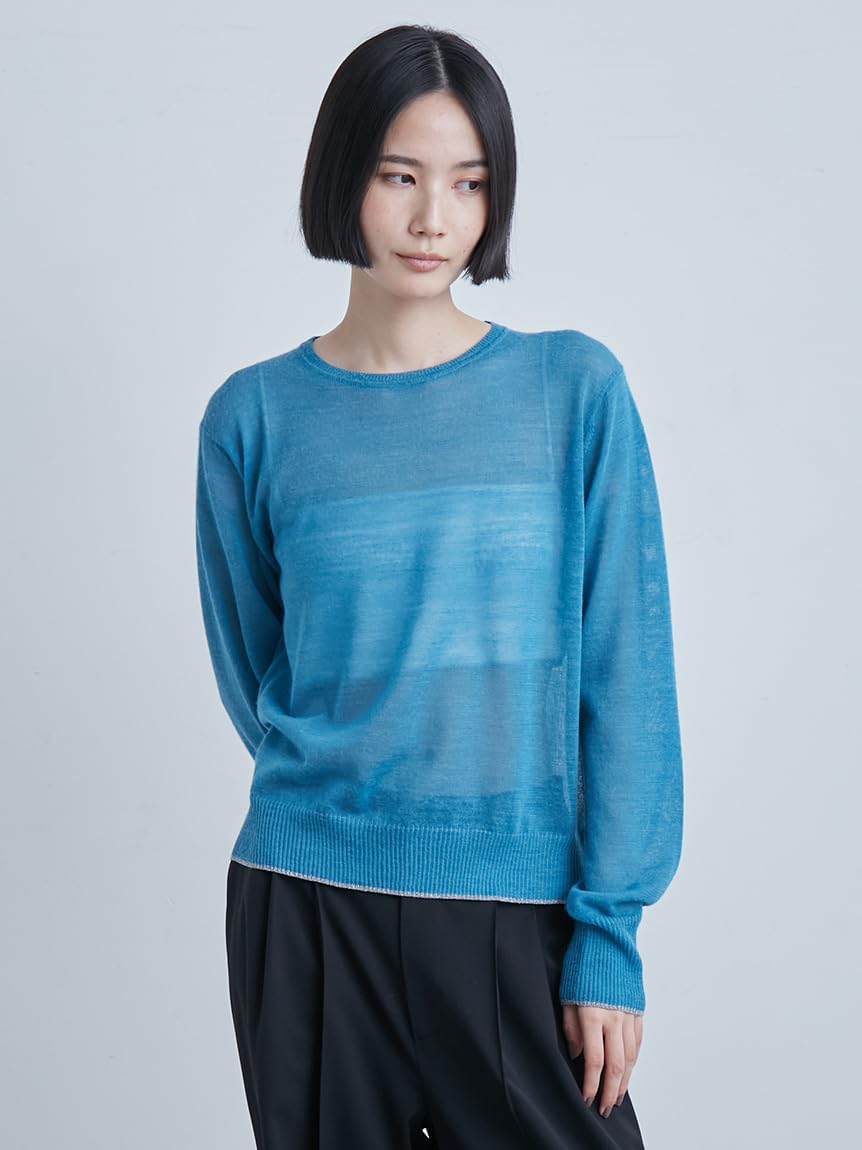 [ミースロエ] シアーアルパカニット MWNT254068 レディース