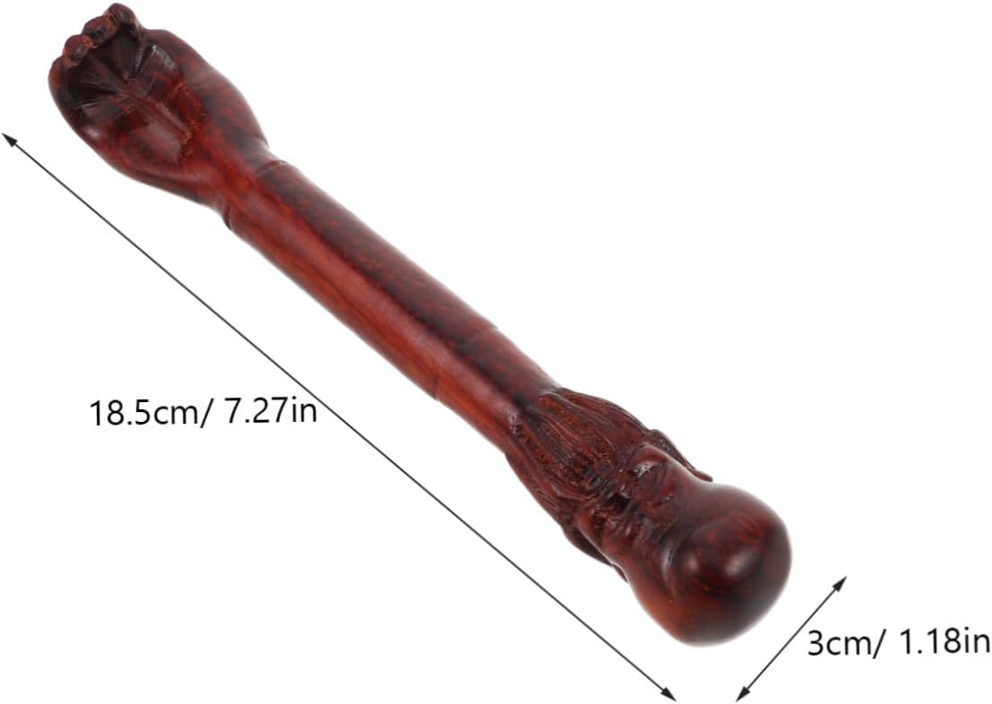 Ergonomic Wooden Back Scratcher for Seniors Solid Wood Itch Relief Tool with Comfortable Grip Heavy Duty Back Massager for Muscle Tension for Elderly Adults Daily Use