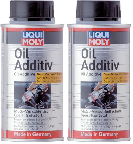 Liqui Moly aditivo para aceite motor en pack de 2 unidades para mantenimiento