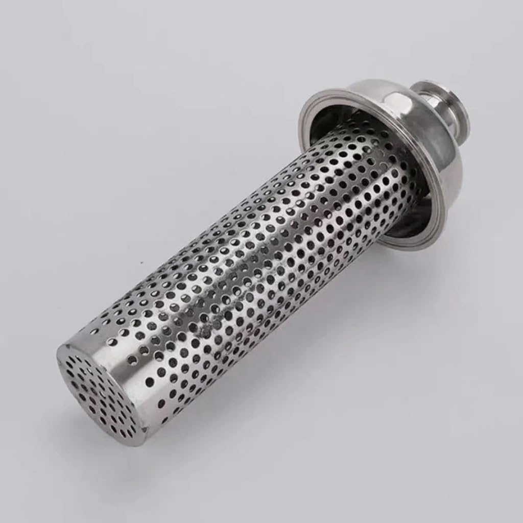 Filtro in linea da 38 mm SUS316 in acciaio inox 200 maglie per uso domestico e giardino filtro dell'acqua durevole ad alta portata 1PC