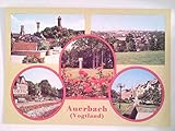  Auerbach ( Vogtland ). Mehrbildkarte mit 5 Abb. , Ansichtskarte