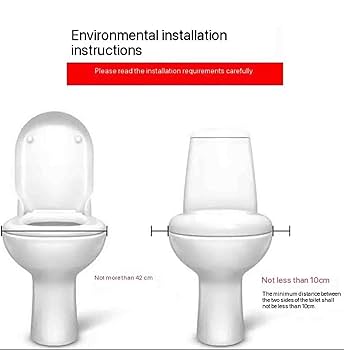 Amazon.co.jp: ハンドル付き便座ライザー、高齢者用トイレ安全