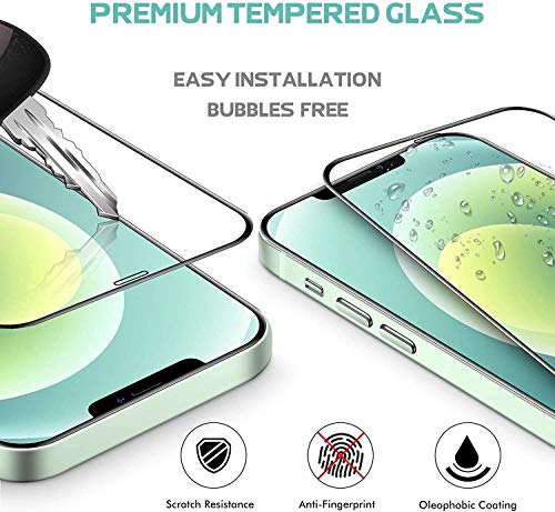 Image of STP FEEL [2 Pack Military Grade Premium Tempered Glass For iPhone XR /iPhone 11 (6.1 Inch) Edge to Edge Super Tough 9H Hardness Screen Protector Guard with Easy Installation Kit