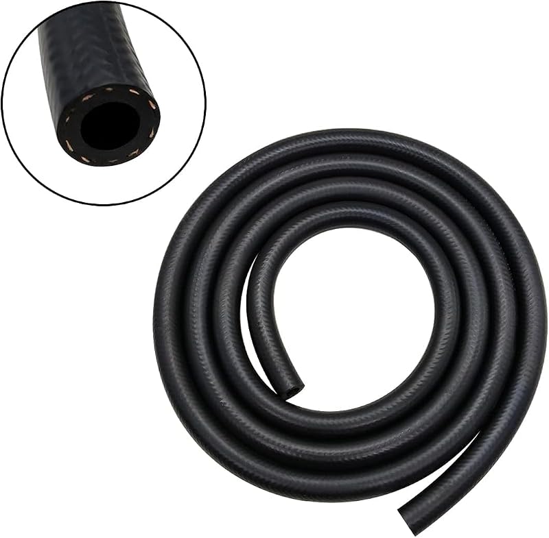 Mangueira de combustível YSIL 10 mm de diâmetro interno, borracha NBR, 300 PSI – 2,01 m