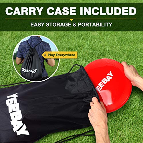 YEEBAY Outdoor Game Set - Lawn Games Yard Games - New Fun Disc Toss Game for Family Adult & Kids, Play at Beach, Grass, Sand, Concrete - Thumbnail 6
