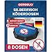 Produktbild GEROBUG® Silberfisch-Köderdose 8 Stück - Hocheffektive Silberfischfalle zum Papierfische & Silberfische bekämpfen - Köder für Silberfische mit starkem Lockstoff und Langzeitwirkung