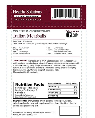 Meat Blend For Meatballs