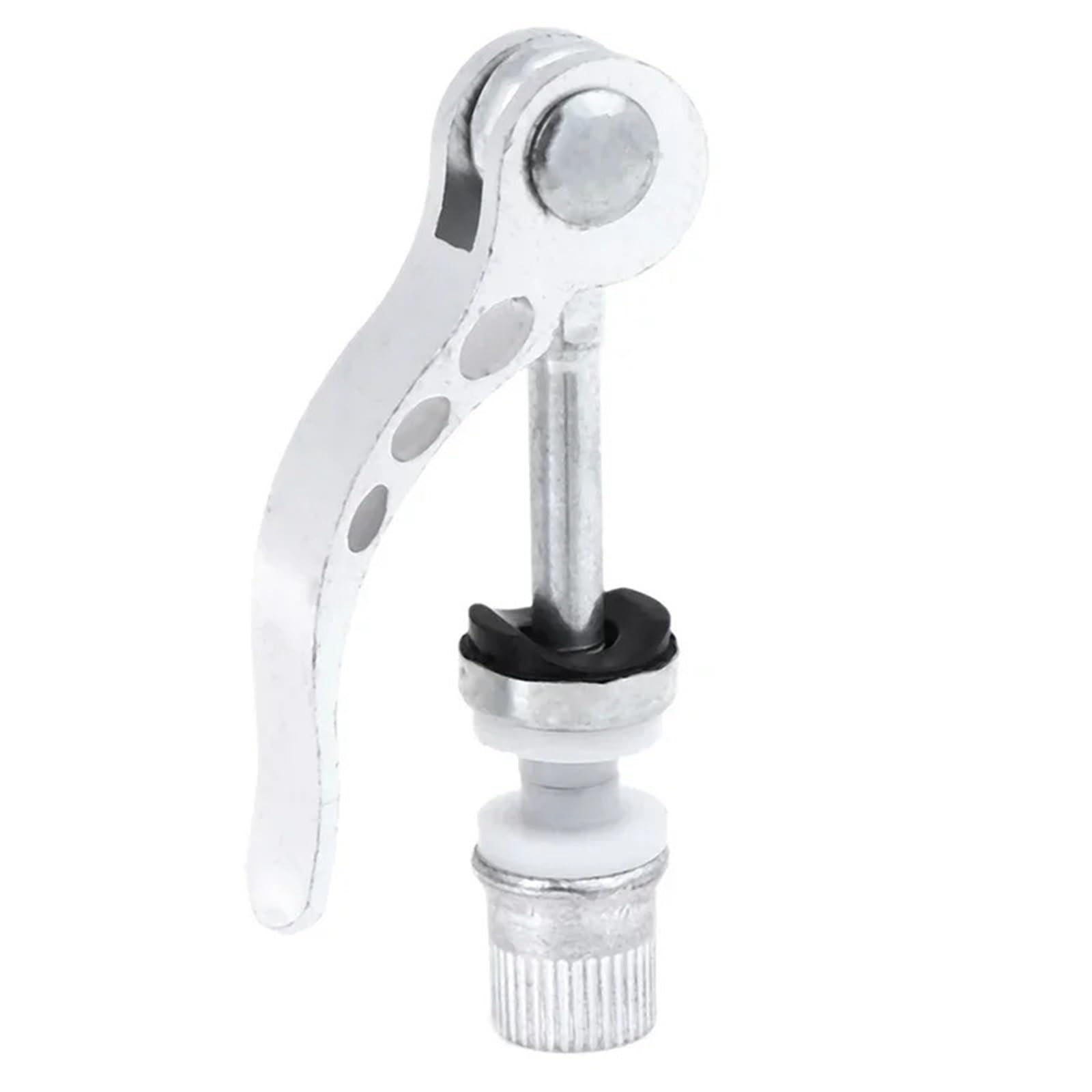 Vite a sgancio rapido per morsetto sedile 5 Pezzi Mountain Bike QR Tool MTB Bicicletta Tubo Sella Morsetto Vite Leva Di Sgancio Rapido Ciclismo Bici Da Strada Universale(Silver)