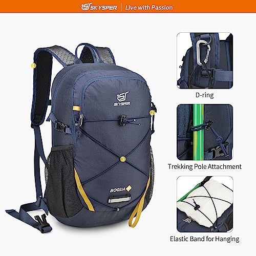 Image of SKYSPER Small Hiking Daypack, 20L Lightweight Travel Backpacks Day Hike Pack with Waist Strap for Women Men