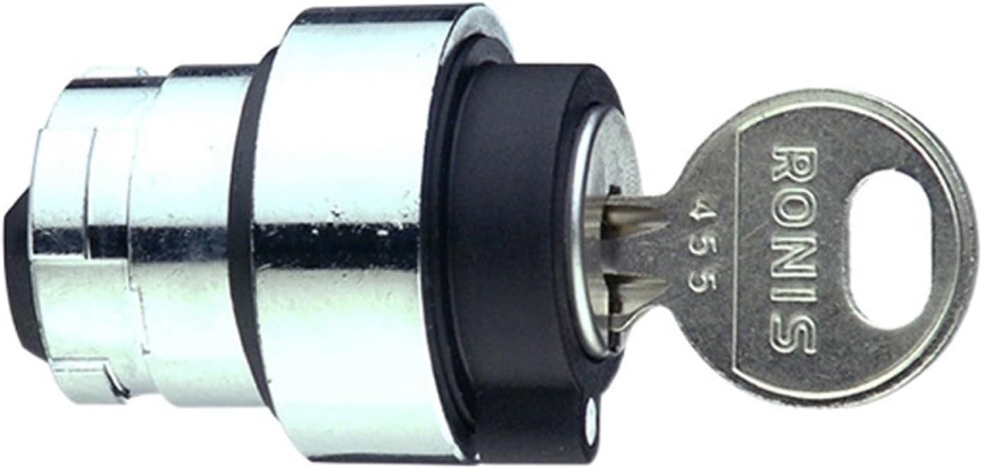 XB2BG Key Switch Head ZB2BG4C Two-Speed self-Locking Round Key Switch Head Black