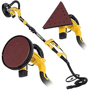 PowerPlus POWX0477 2-in-1 combi-telescopische droogbouwslijper (710 W)