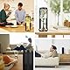 Fintie Amazon Echo Hülle - Premium Kunstleder Schutzhülle Case Tasche mit Abnehmbarem Band für Amazon Echo, Braun