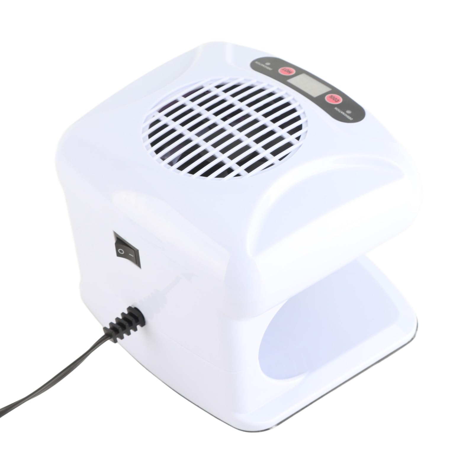 Nail Dryer For Regular Polish, Nail Polish Dryer with Automatic Sensor 300W Timing Nail Fan Blow Dryer Nail Dryer Fan Warm & Cool Wind Blower For Manicure Pedicure Salon Home Use