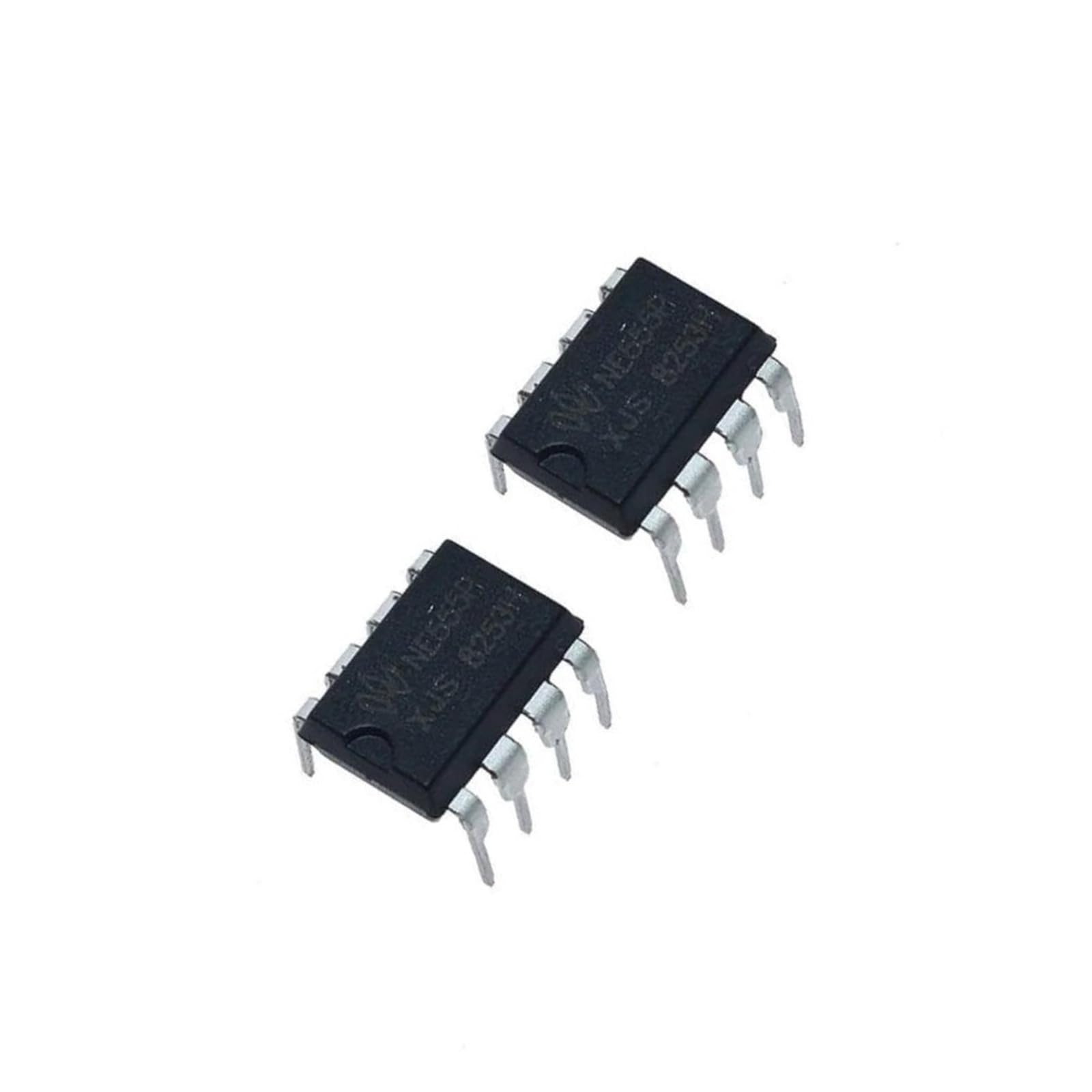 NE555 555 DIP-8 IC Timer 10PCS Precision Timing Circuit for Electronics Projects