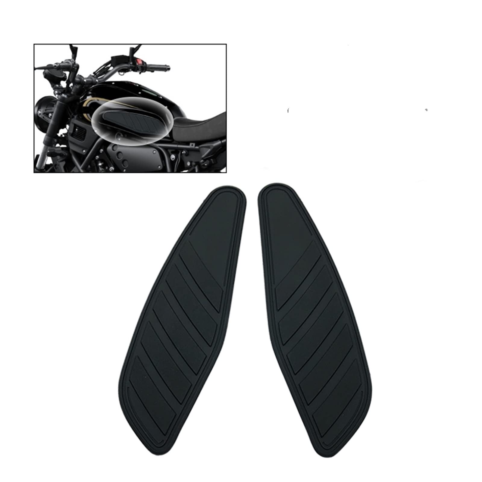 Tank Pads Für XSR700 Aufkleber Anti Slip Kraftstoff Tank Pad Seite Gas Knie Grip Für Yamaha XSR 700 Xsr700 2022 Motorrad Zubehör