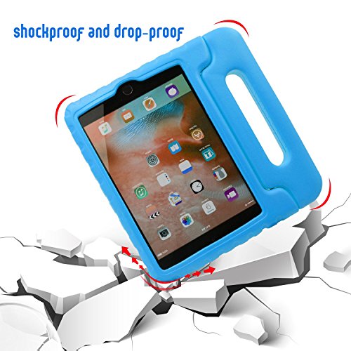 Lefon Kids Case Shockproof For Ipad Mini 5/4/3/2/1, Ipad Mini 4Th Generation Case For Kids, Convertible Handle Light Weight Super Protective Stand Cover Case For Ipad Mini 5Th Gen 7.9 Inch #TOP4