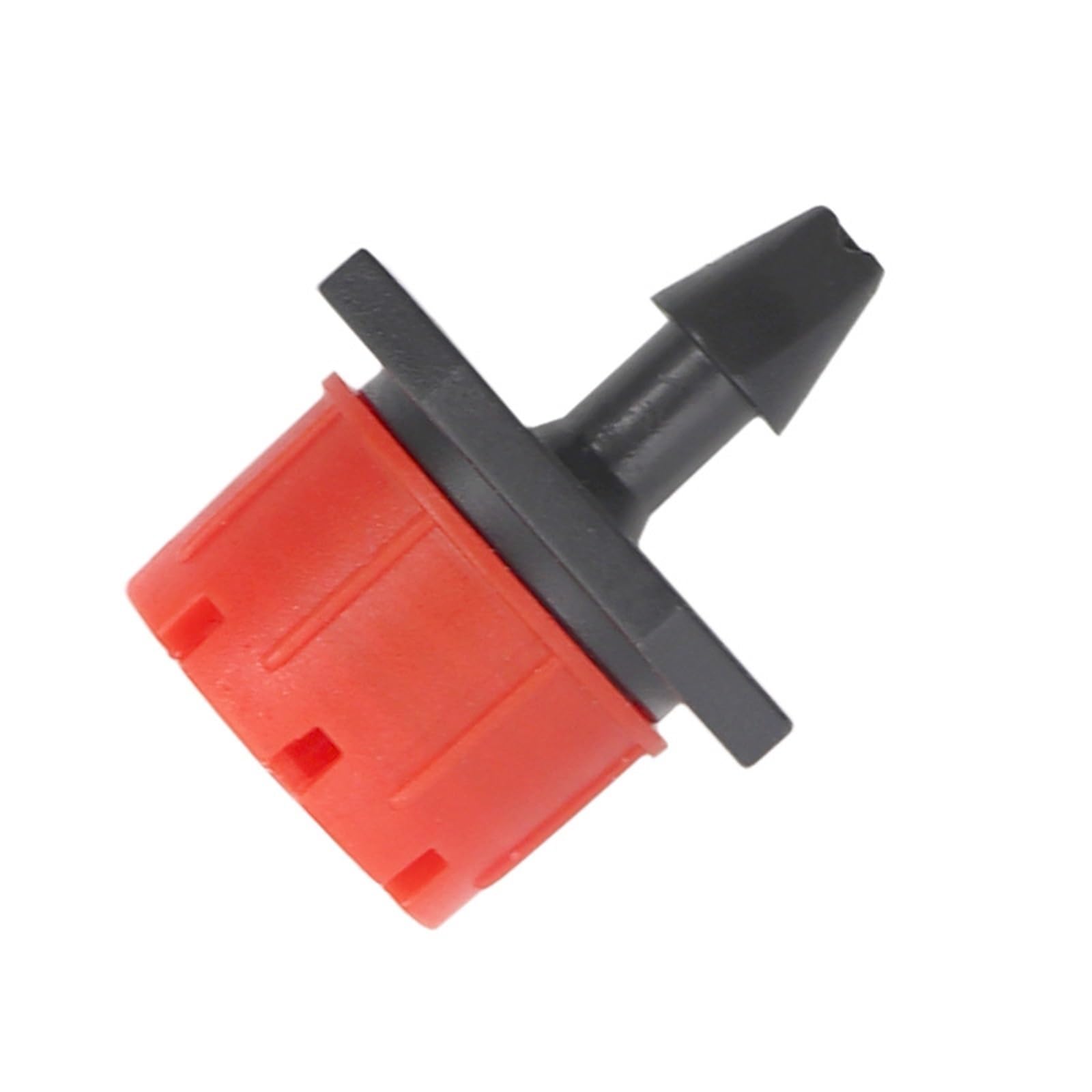 40Pcs 4 millimetri 8 Fori Ugello di Irrigazione del Giardino Gocciolatore Regolabile Irrigazione Sprinkler Sistema di Irrigazione a goccia Accessori for Strumenti di Irrigazione (Color : Red)