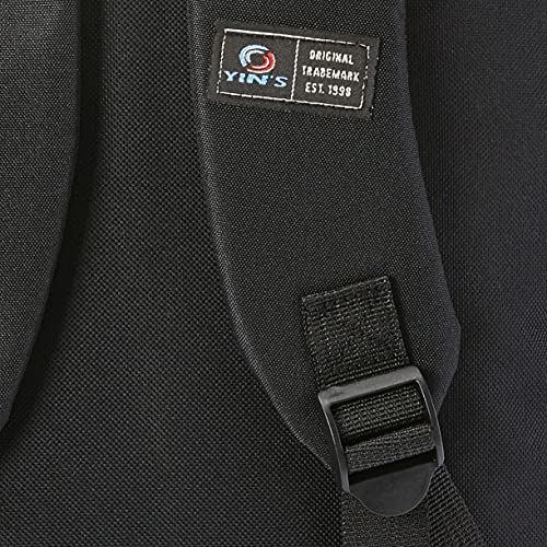 Mochila casual, Poliester, Unissex, Cinza