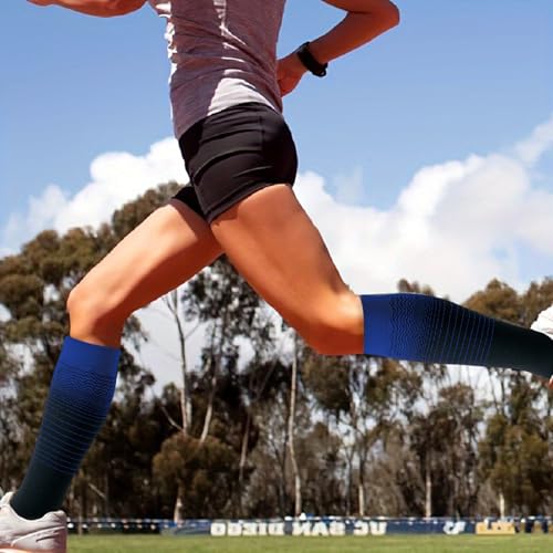 1 Pair womens-knee-high-socks for Women & Men-Support comfortable Stockings-Best for Running,Hiking,Cycling,Travel2