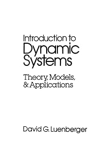 Introduction to Dynamic Systems Theory, Models, and Applications
