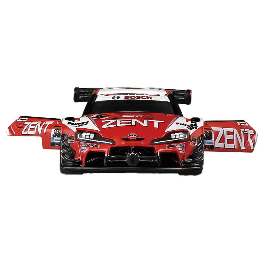 自動車 Spark ZENT CERUMO GR Supra 2022 Takara Tomy Premium Racing Zent Cerumo GR Supra Mini Car Toy for