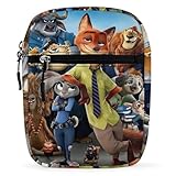 サッチェル ズートピア ニック･ワイルド クロスボディバッグ ショルダー 小さな小銭入れ メッセンジャー ミニサッチェル 向けバッグ ウエスト 大容量 レディース カジュアル メンズ 軽量 多機能 デート 手提げ