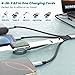 Travel Essentials 4 in 2 Multi Charging Cable for iWatch Charger(2Pack 5FT),USB A/USB C Multiple Charger Cable/Cord for All Devices Compatible for iWatch Ultra/SE/10-1,iPhone 17-11, Android,More