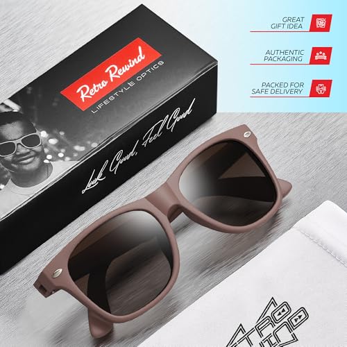 Image of Retro Rewind Kids Sunglasses for Boys Girls Age 3-12 - Shatterproof UV400 Toddler Children Sun Glasses
