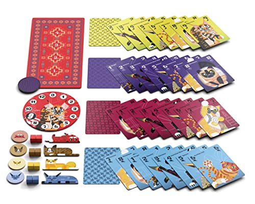 Juego de Cartas 9 Lives: Tricking Taking — Juego de Mesa para 3-4 Jugadores, Tiempo de Juego 40 Minutos miniatura 2
