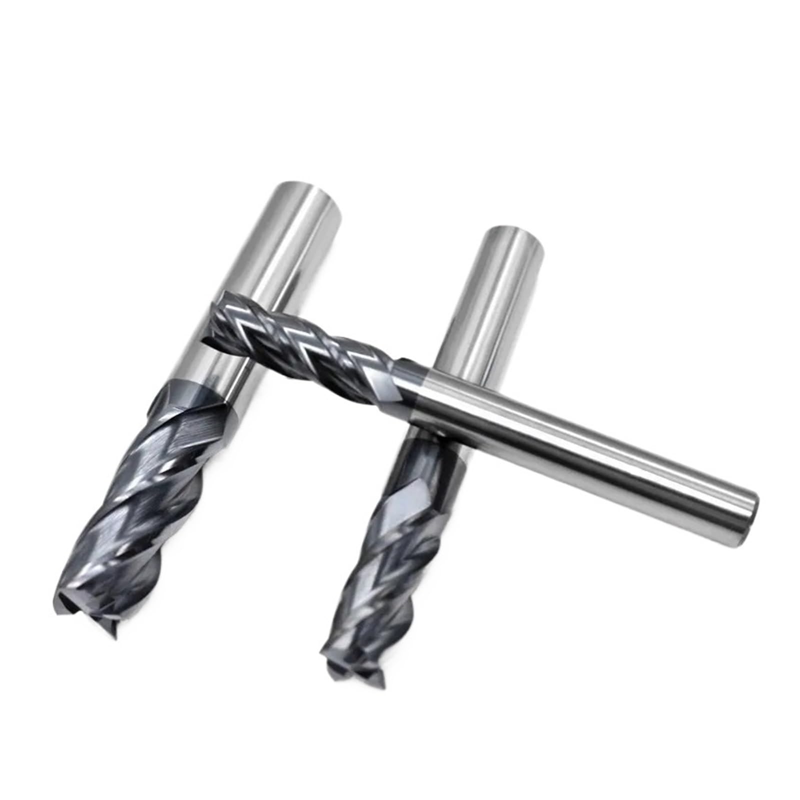 1 sztuk HRC50 4-flet Nano powłoka stal wolframowa węglik czołowy frez trzpieniowy narzędzia do obróbki CNC ze stali nierdzewnej 1-20mm(6x30Cx6Dx100L)