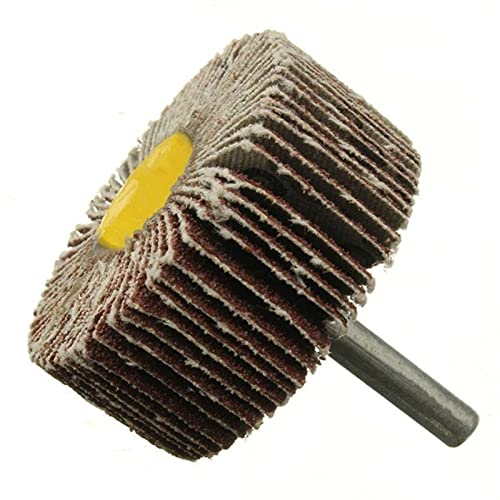 KFGISD, Discos de pulido, vástago de 6 mm, grano 40, disco de lijado de láminas de 25-80 mm, disco abrasivo de lijado,Discos de pulido