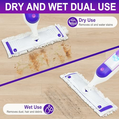 image for Cafonil 20 Pack Disposable Mopping Pads Refills for Swiffer PowerMop,C