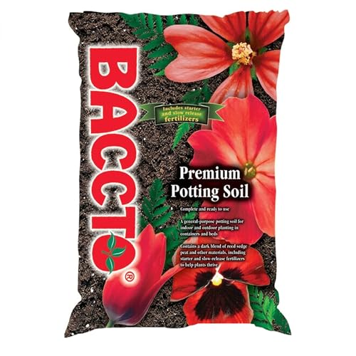 Michigan Peat All Purpose Potting Soil with Perlite, 25 lbs
