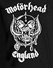 Motorhead T Shirt England Band Logo Official Womens Black L #1