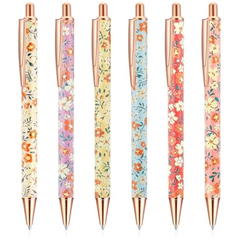 Partideal Floral Art Ballpoint Pens Set Cover