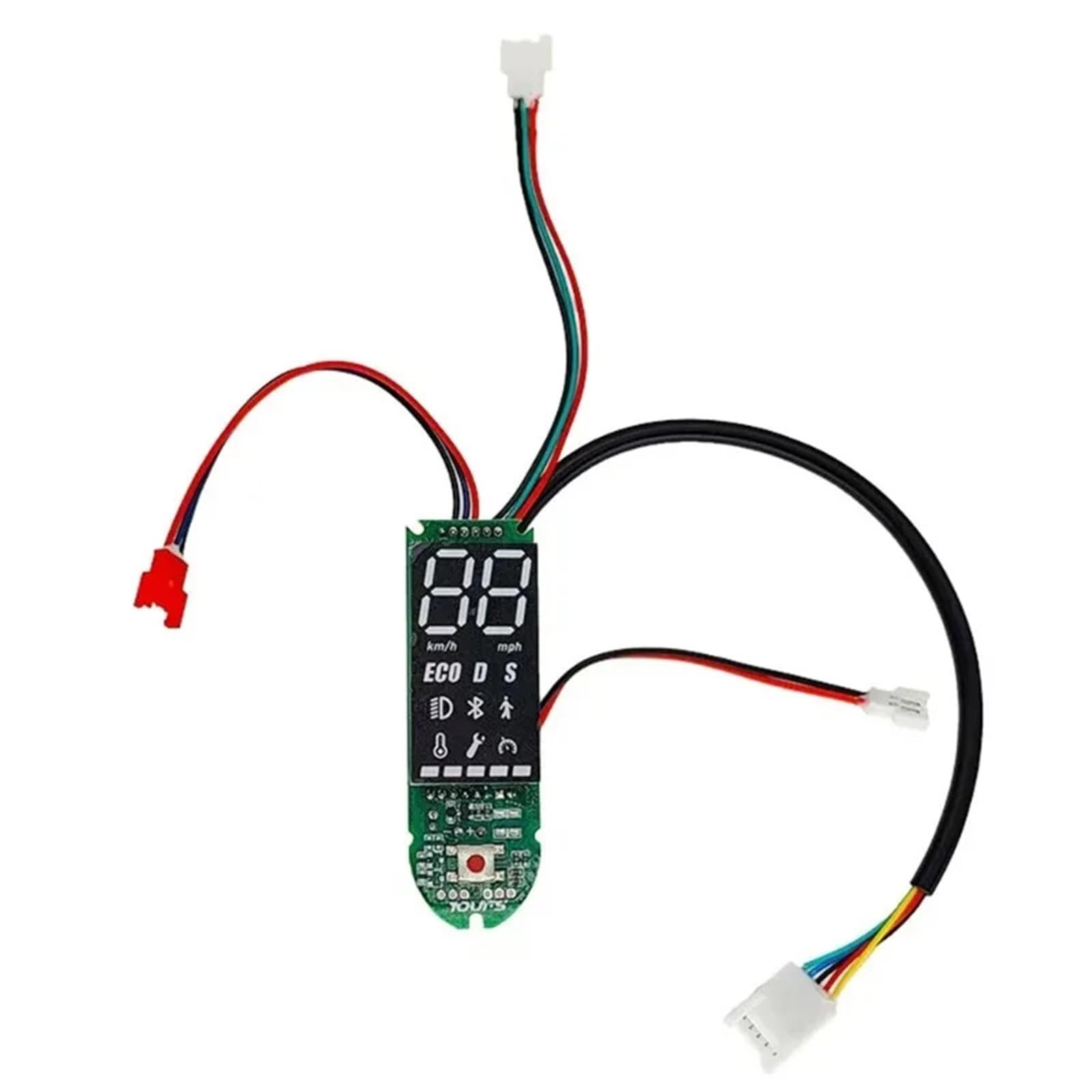 For Patinete eléctrico de 10 Pulgadas, 36V, 500W, 17A, Controlador MAX Inteligente, Tablero de visualización, módulo Bluetooth, Kit de Repuesto