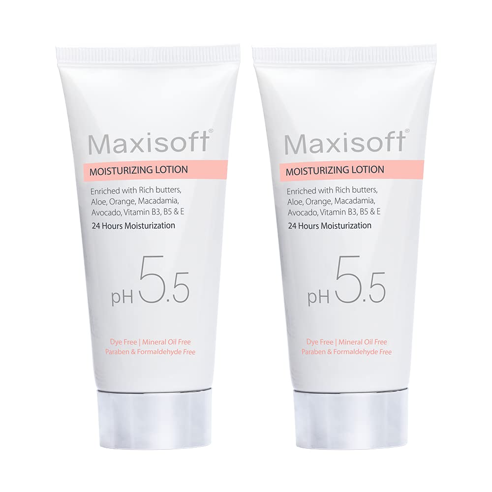 Maxisoft Moisturizing Lotion | For Moisturization | All Skin Type | Hydrate and Radiant, Glowing Skin, with Fast Absorbing| For Men & Women| 100ml -Pack of 2